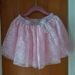 Pink Snowflake Tulle Skirt By Cynthia Rowley